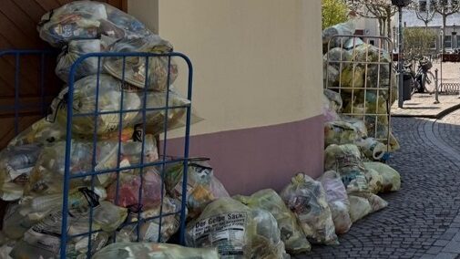 Gelbe Säcke statt Gelber Tonne: Landkreis Darmstadt-Dieburg ist seit Januar 2025 reines Sackgebiet